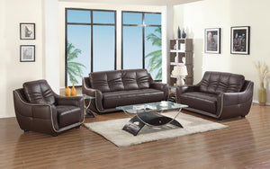 Hustle Leather Sofa Set