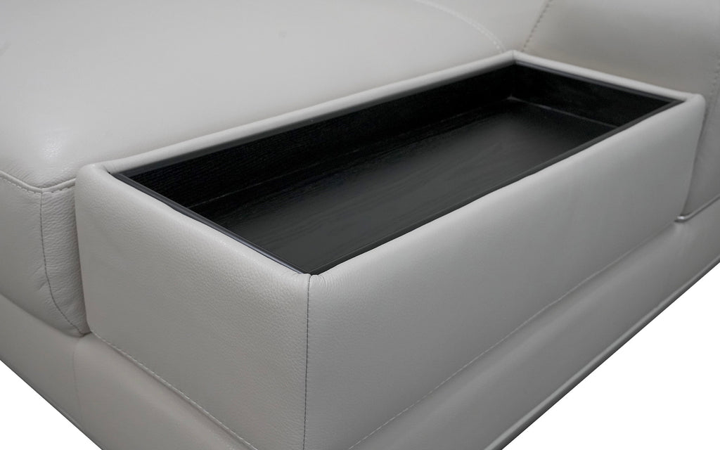 Linehan Modern Leather Sectional