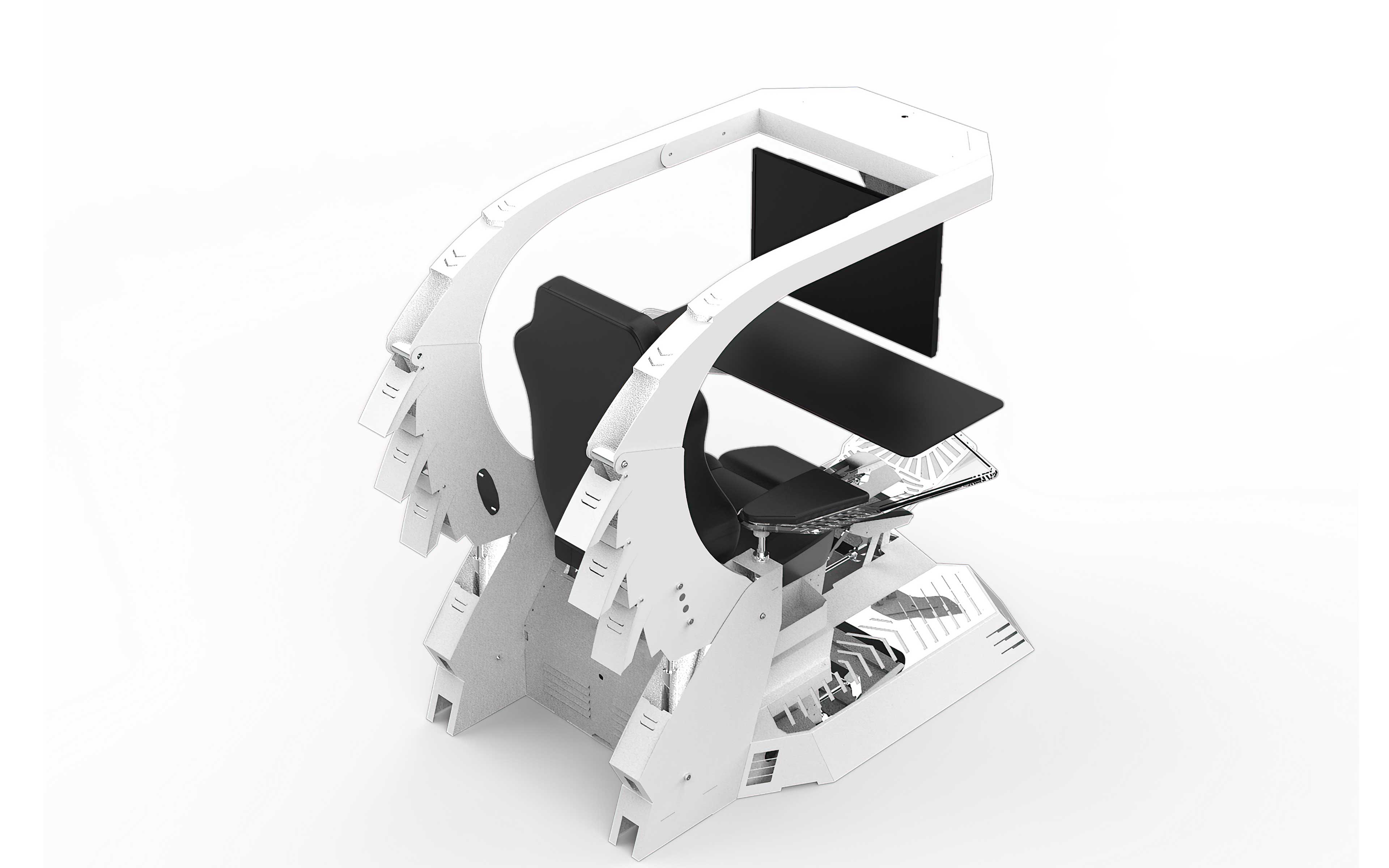 Talon Space Working And Gaming Station | All In One Working and Gaming Chair