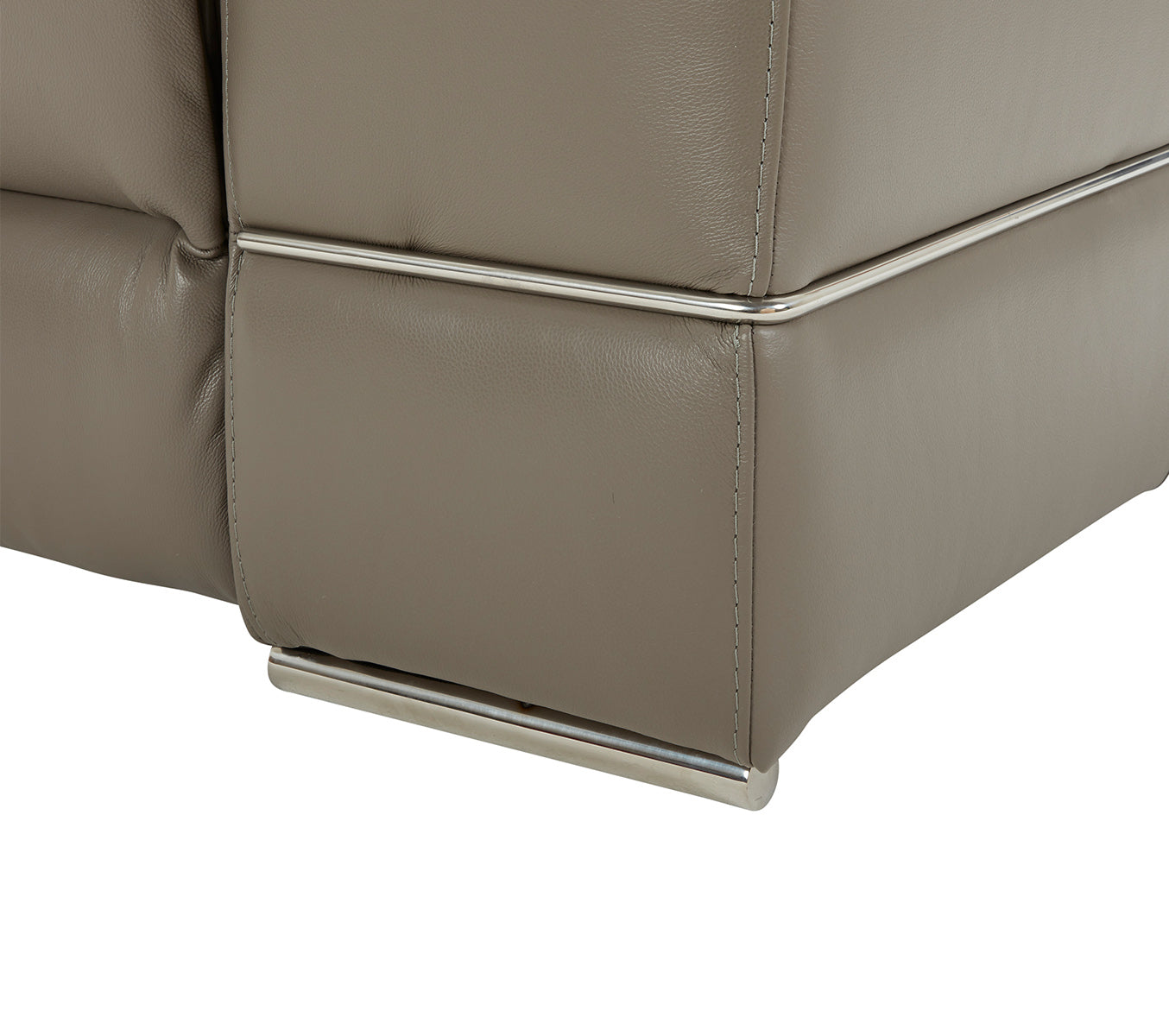 Yily Leather Modern Recliner Living Room Set