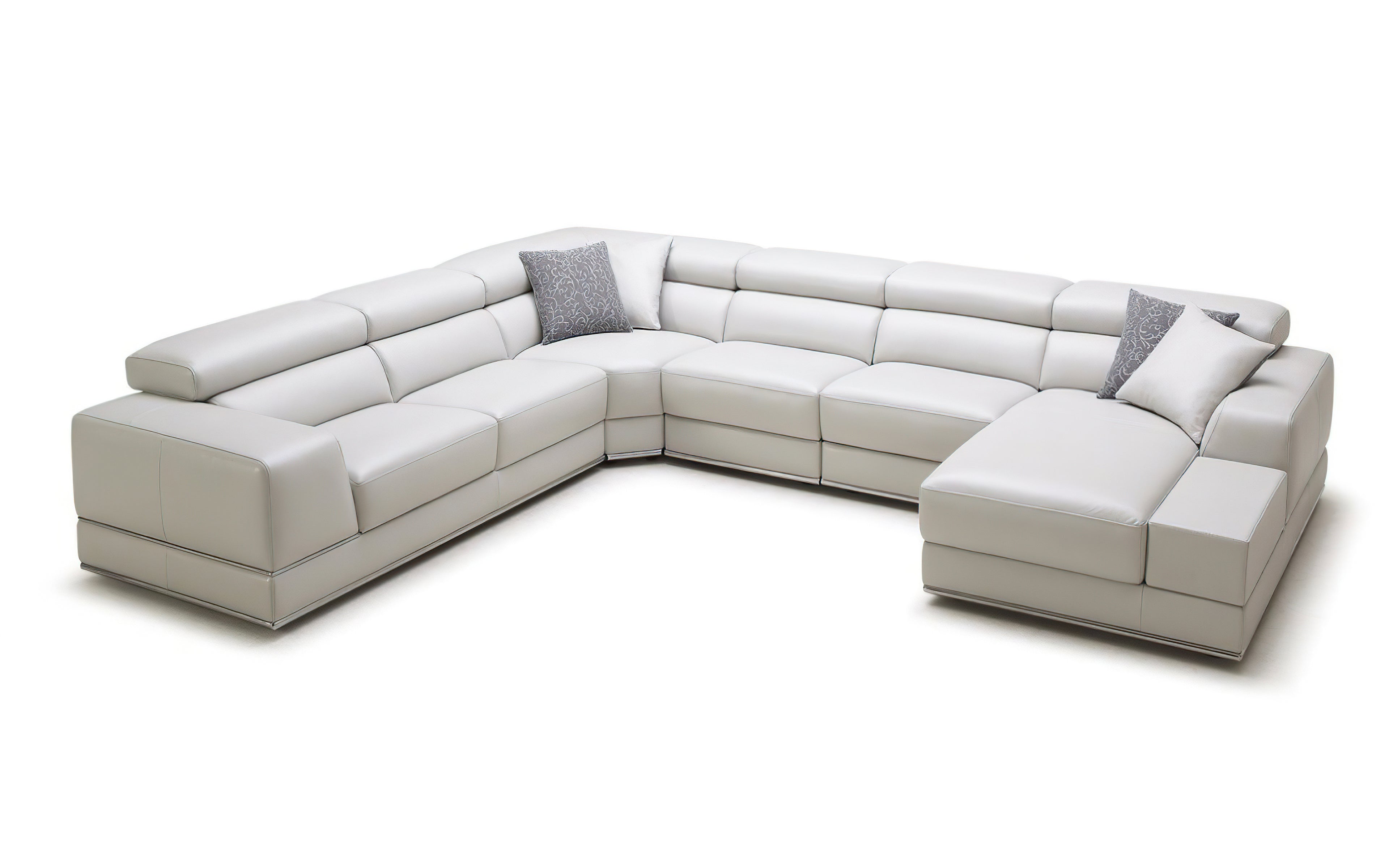 Linehan Modern Leather Sectional