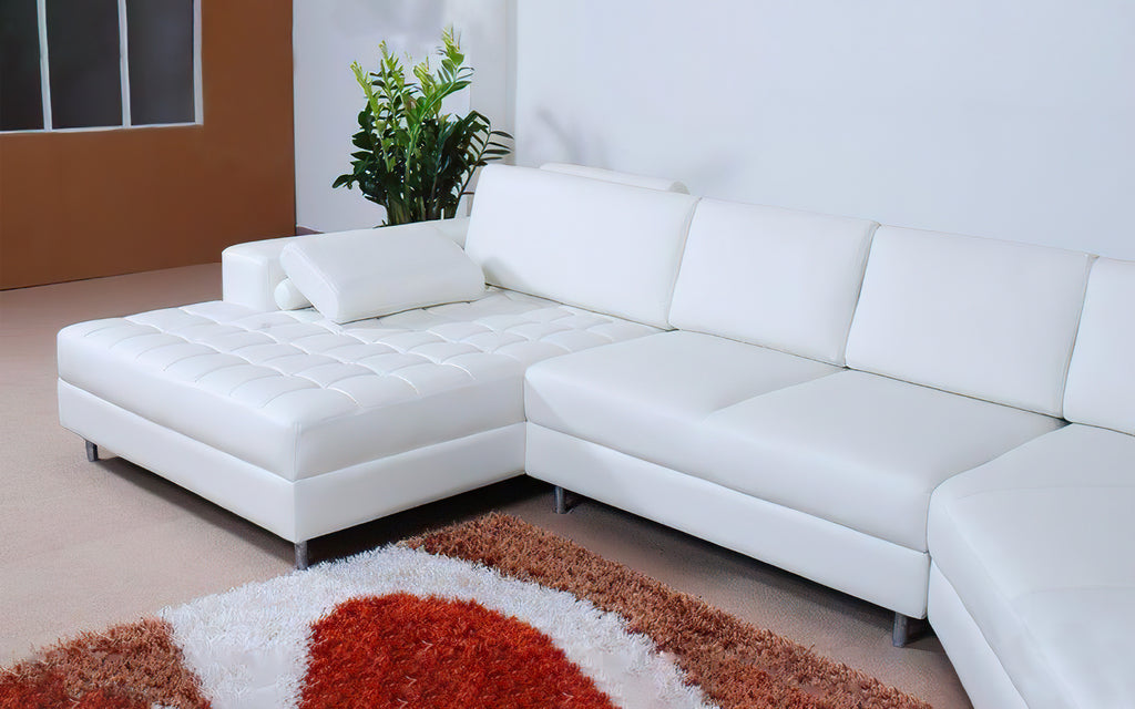 Torin Large Sectional with Tufted Chaise