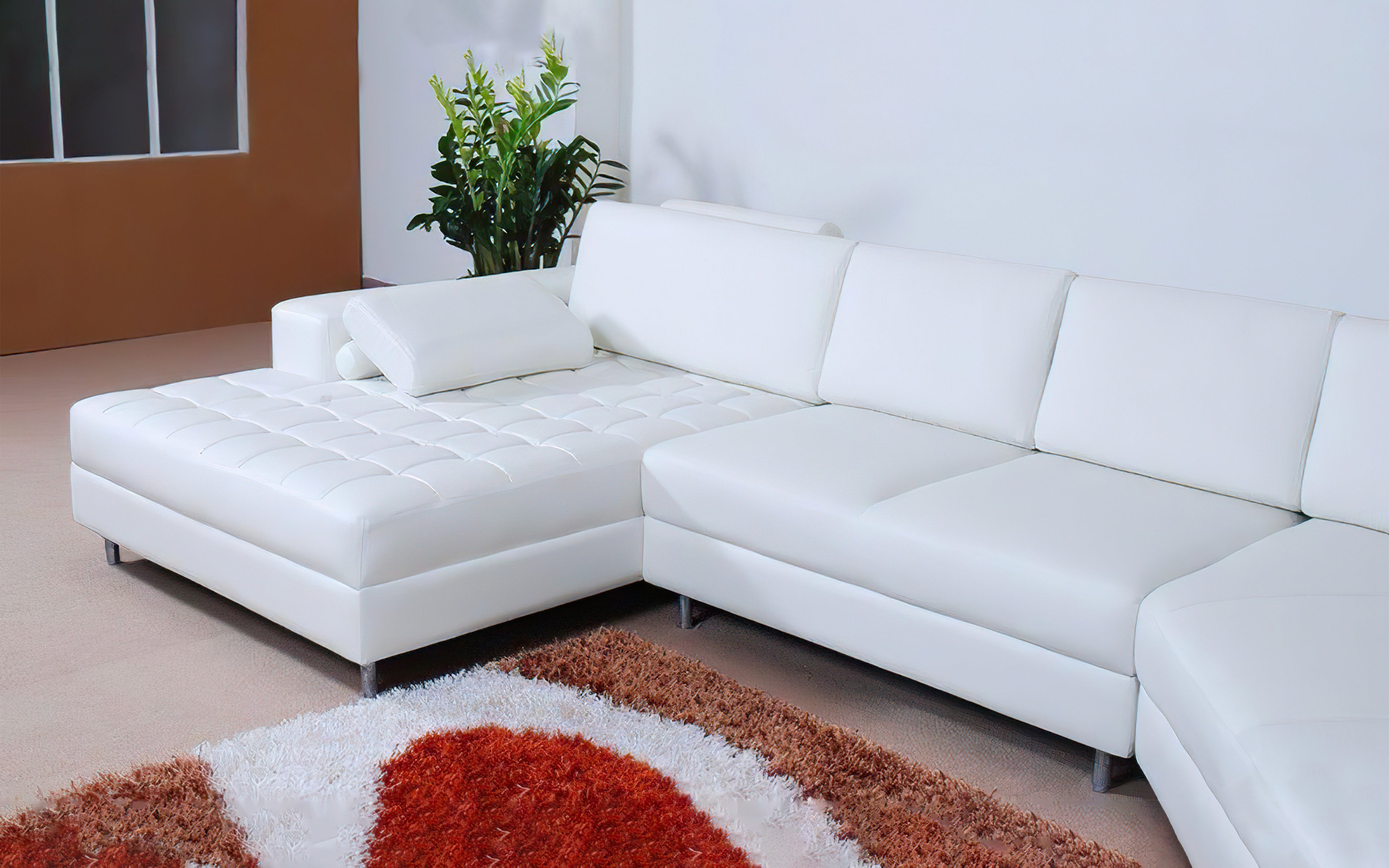 Torin Large Sectional with Tufted Chaise