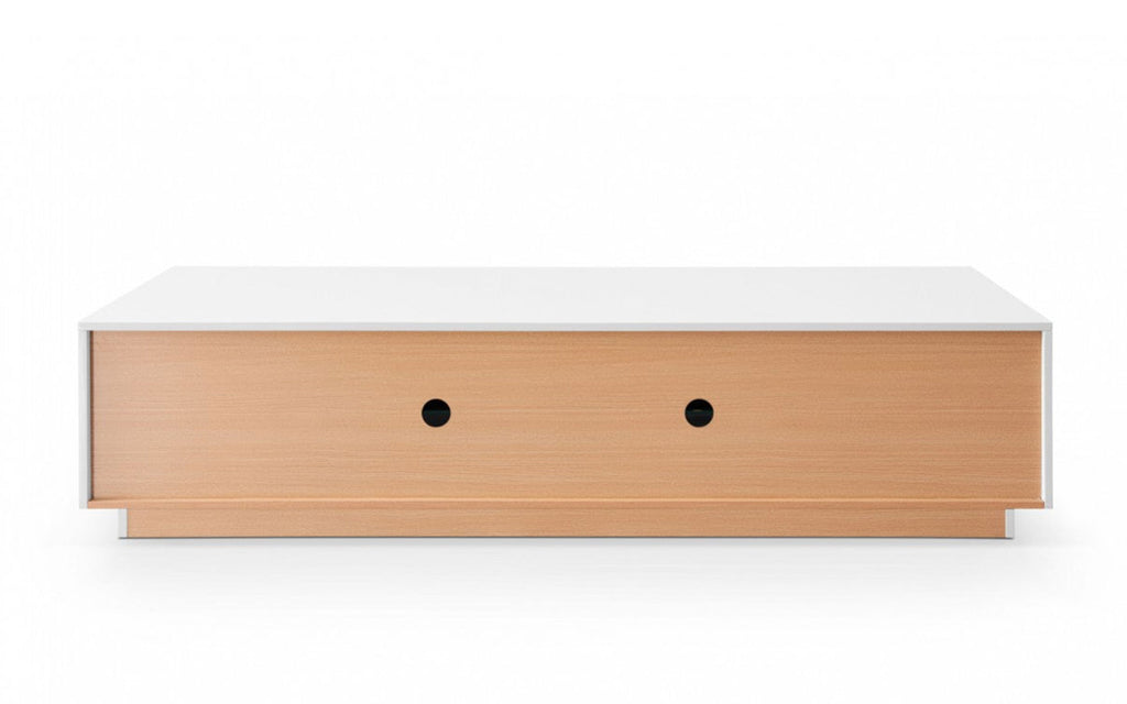 Owens Modern Small White TV Stand