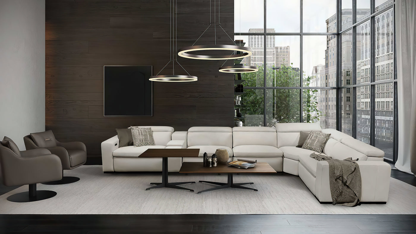 Modern Fabric Sectional Sofa