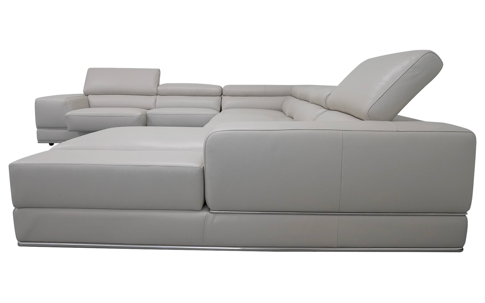 Linehan Modern Leather Sectional