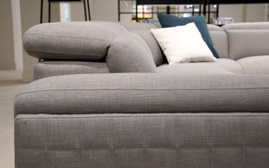 Aiza Modern Sectional with Recliner