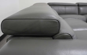 Mirage Reclining Sectional With Adjustable Headrest