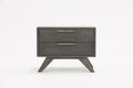 Salimon Modern Grey Wash Nightstand