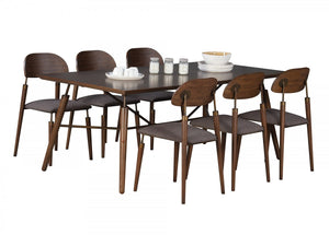 Krisoi Modern Acacia Dining Table