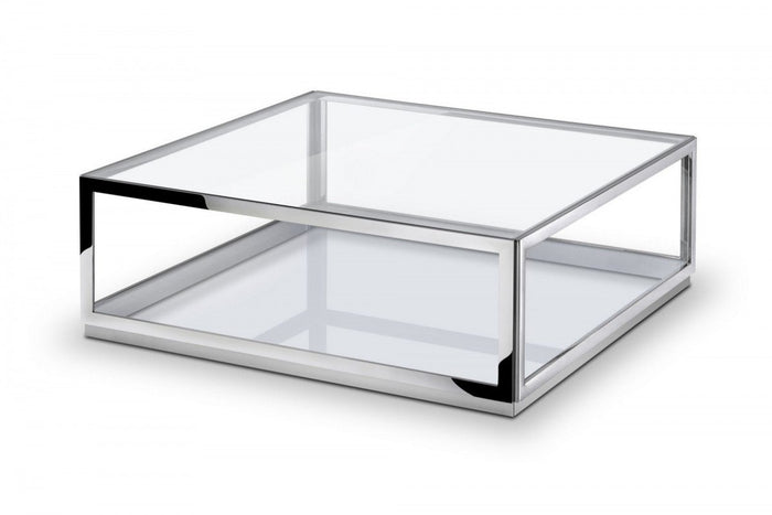 Wrickle Stainless Steel Coffee Table