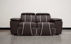 Uli Leather Sofa + Loveseat +Coffee Table