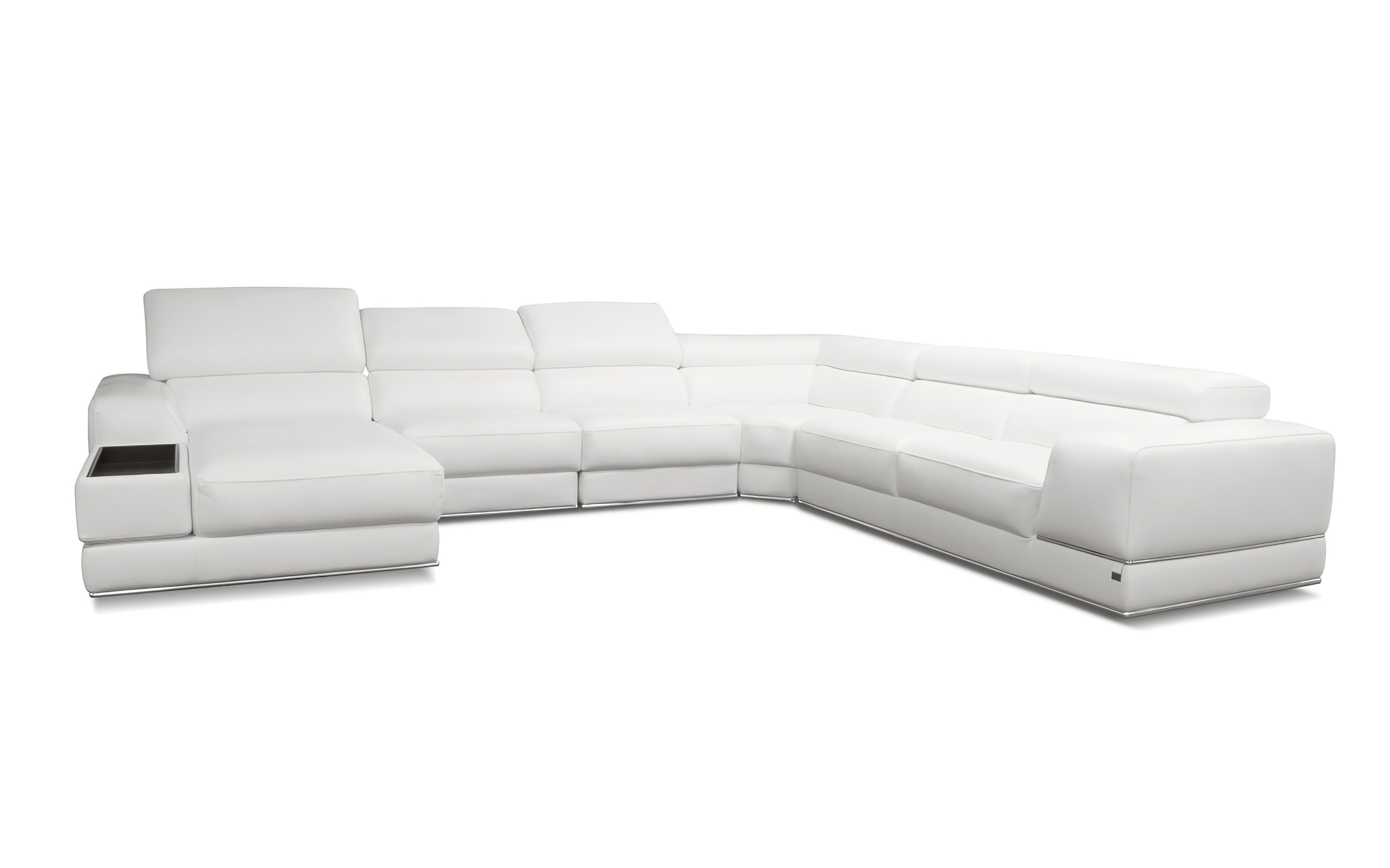 Linehan Modern Leather Sectional