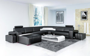 Sunnydale Large Sectional with Ottomans