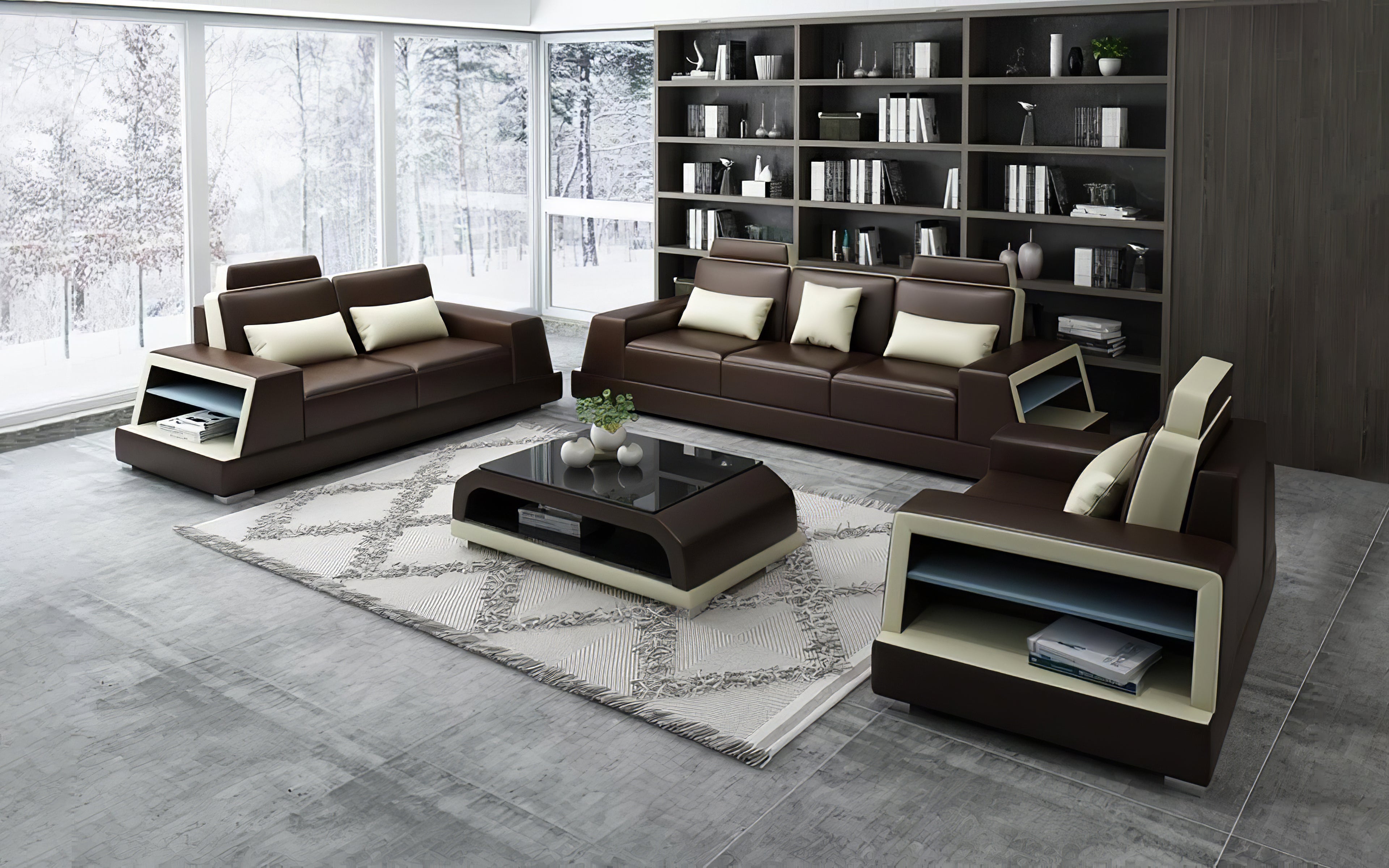 CIVIA Living System — Open Lounge Configuration
