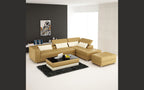 Erial Modern Leather Sectional