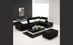 Erial Modern Leather Sectional