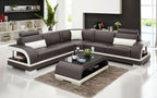 Nexso Modern Leather Sectional