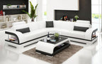Nexso Modern Leather Sectional