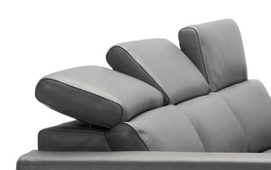 7 pieces Mirage Reclining Sectional With Adjustable Headrest