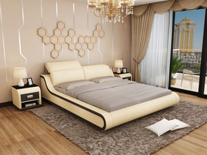 King Size Leather Bed