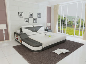 Queen Size Leather Bed