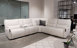 Daly Modern Sectional with Recliner