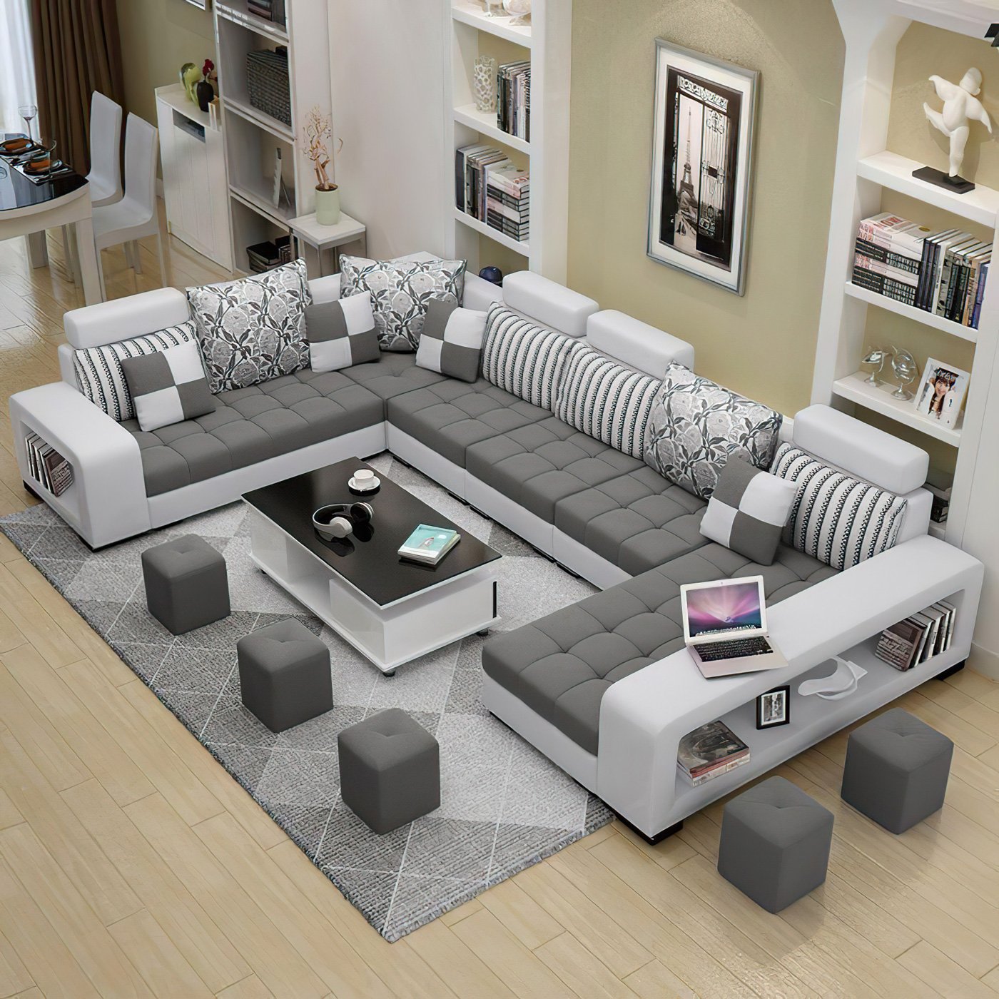 Selena Modular Tufted Sectional With