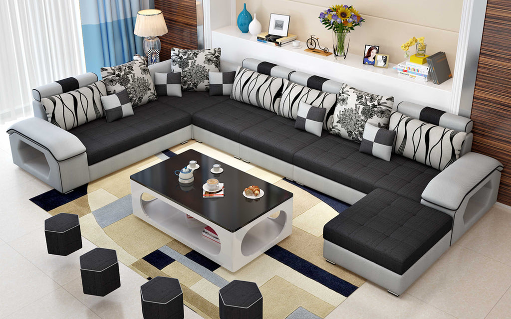 Selena Style B Modular Tufted Sectional