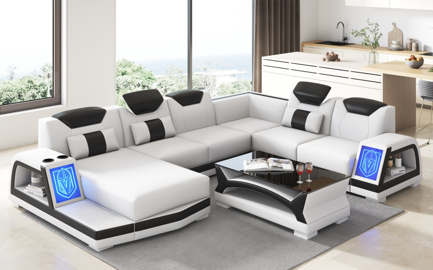 futuristic couch