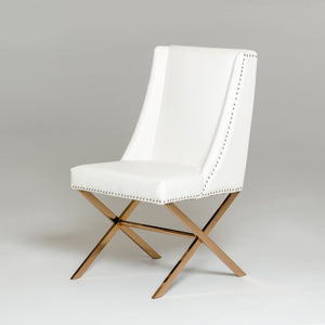 Axer Black & Rosegold Dining Chair