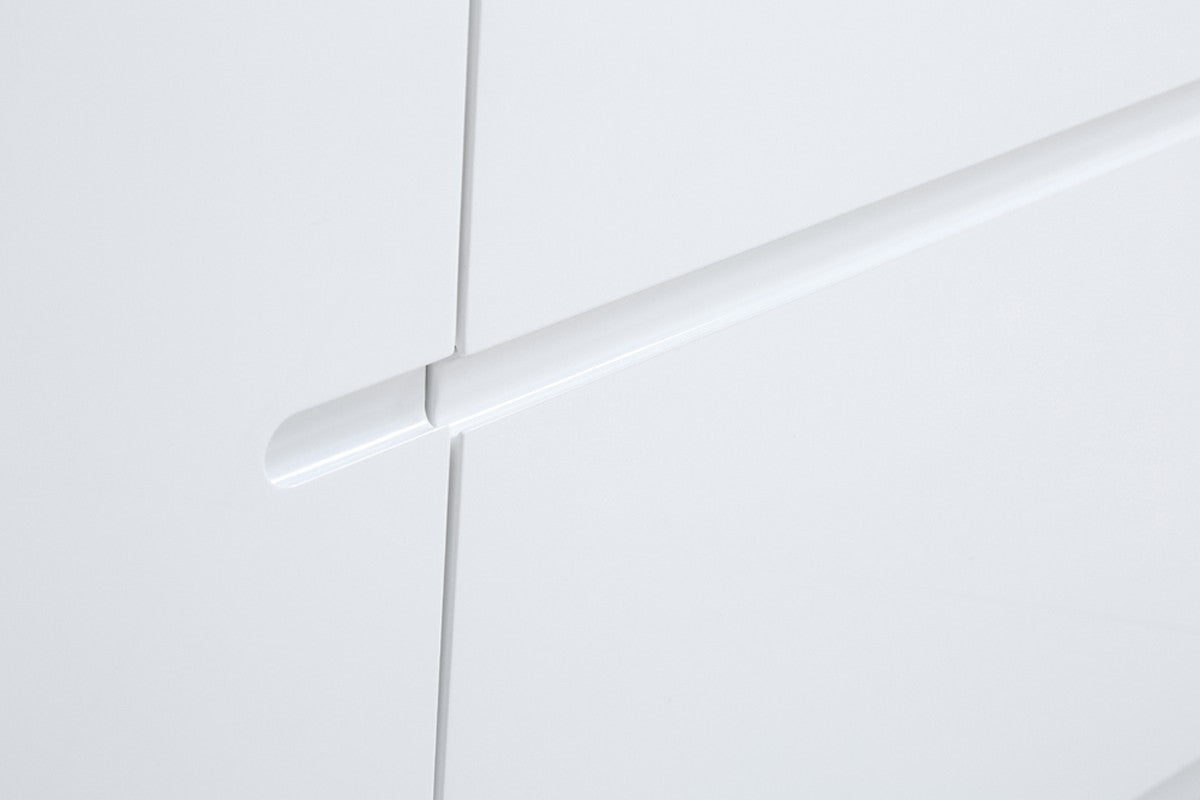 Stuii Modern White Office Credenza