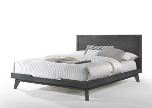 Salimon Modern Grey Wash Bed