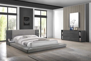 Jabi Modern Grey Bed