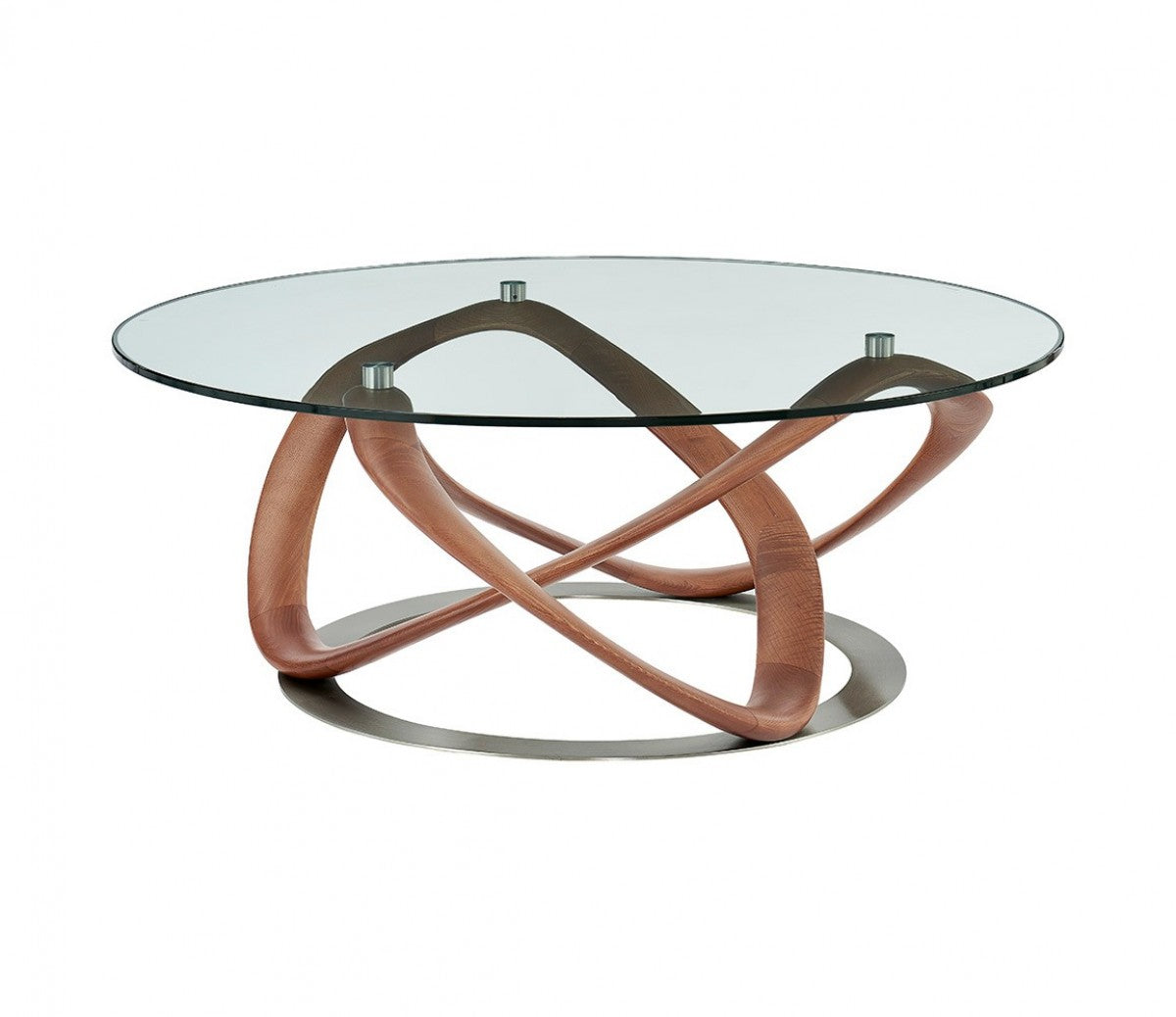 Douint Modern Walnut Coffee TableJubilee Furniture Stores Las Vegas