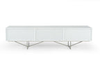 Modrest Blossom Modern White TV Stand