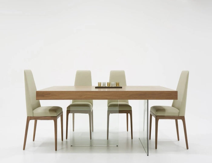 Evimy Glass Dining Table