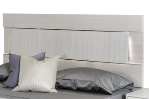 Modrest Izaan Italian Modern Grey Bed