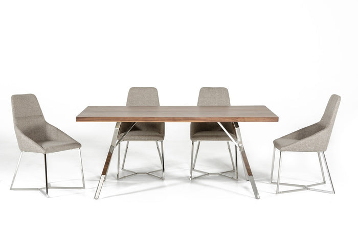 Scarf Stainless Steel Dining Table