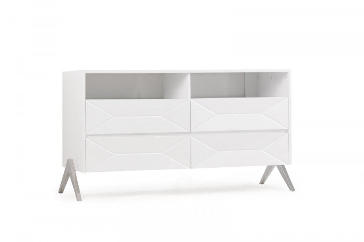 Cath Modern White Dresser