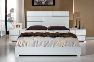 Anderm Italian Modern White Bedroom Set