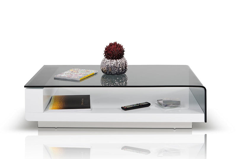 Ionica - Modern Glass Coffee Table – Jubilee Furniture