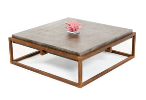 Maida Modern Concrete Coffee Table