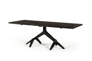 Modern Dining Table With Metal Base