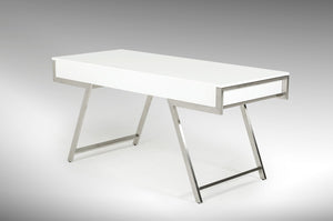 Daqiko Modern White Gloss Desk