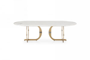 Ostia - Modern Marble Coffee Table