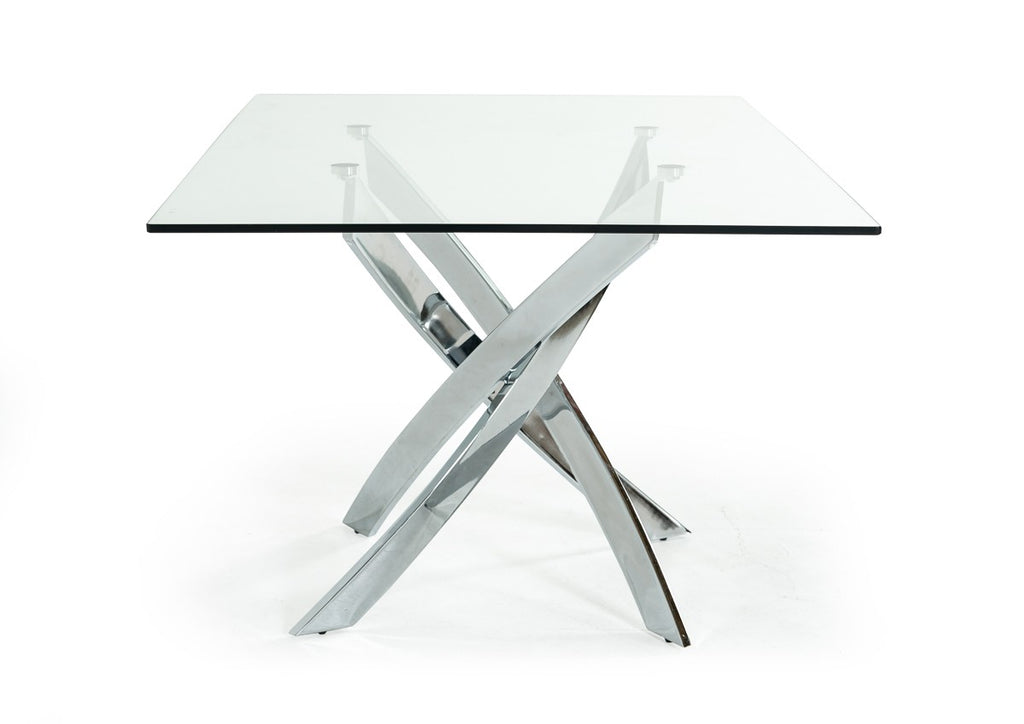 Dining Table With Chrome Legs