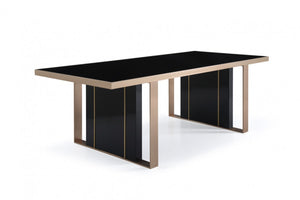 Black Gloss Dining Table