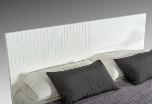 Vanity Contemporary White Bed