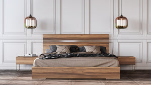 Nova Domus Matthias Italian Modern Light Oak Bedroom Set